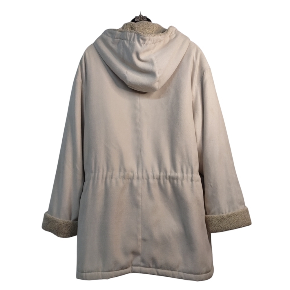 Forecaster of Boston Coat Women's Beige Tan Quilted Coat Size L - Picture 2 of 10